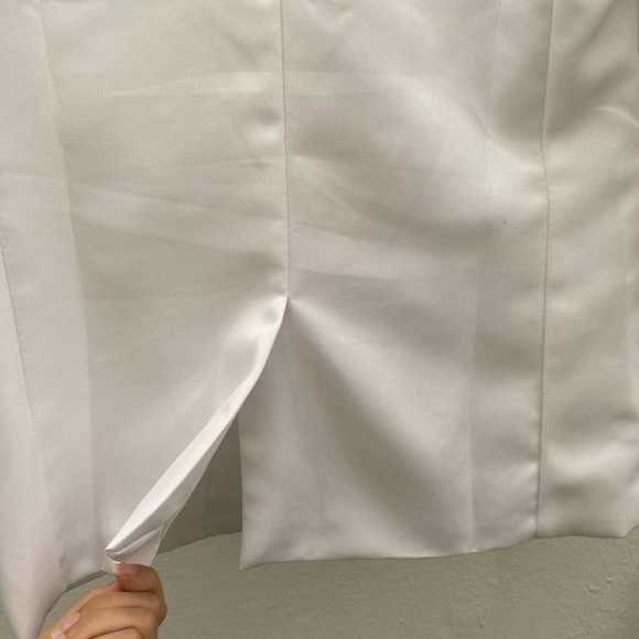 MEN’S SINGLE-BUTTON WHITE BLAZER - Picture 13 of 16